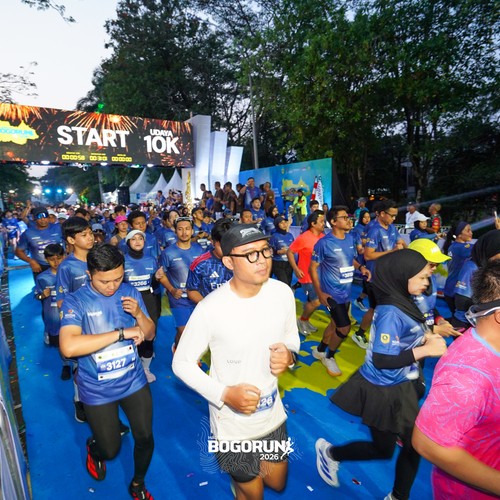 Race photo from BOGORUN 2026