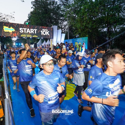 Race photo from BOGORUN 2026