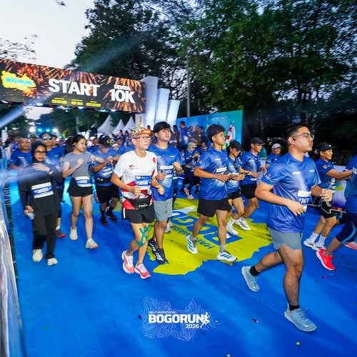 Race photo from BOGORUN 2026