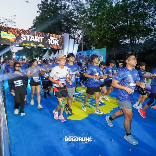 Race photo from BOGORUN 2026