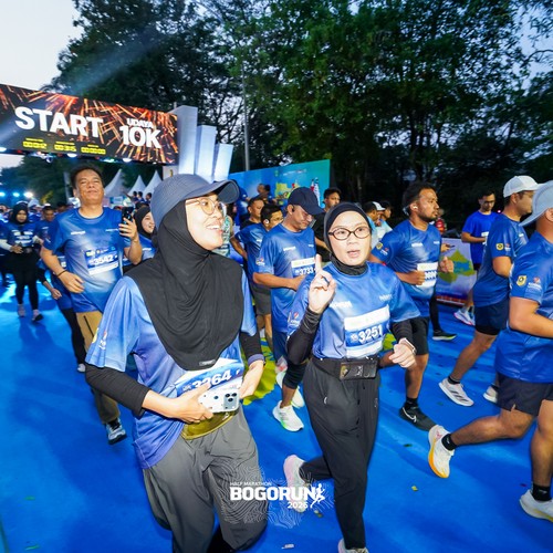 Race photo from BOGORUN 2026