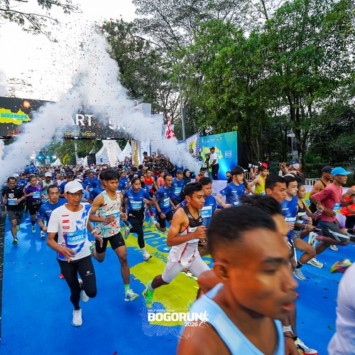Race photo from BOGORUN 2026