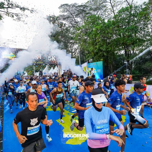 Race photo from BOGORUN 2026