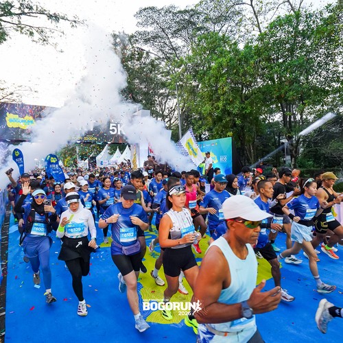 Race photo from BOGORUN 2026