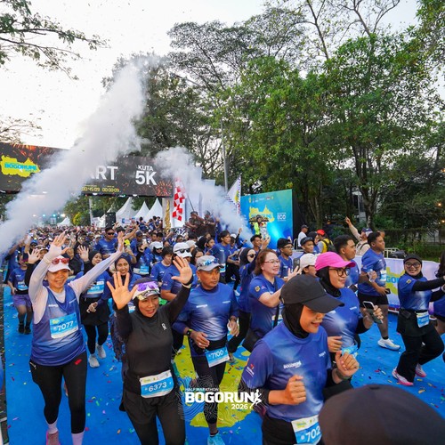 Race photo from BOGORUN 2026