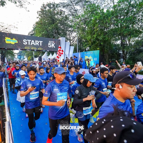 Race photo from BOGORUN 2026