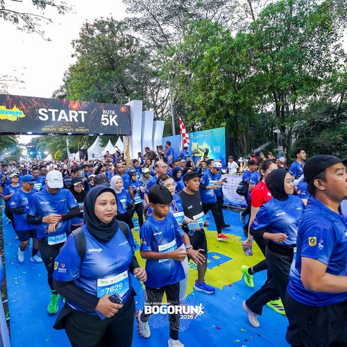Race photo from BOGORUN 2026