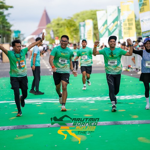 Race photo from ARUTMIN BORNEO RUN 2025