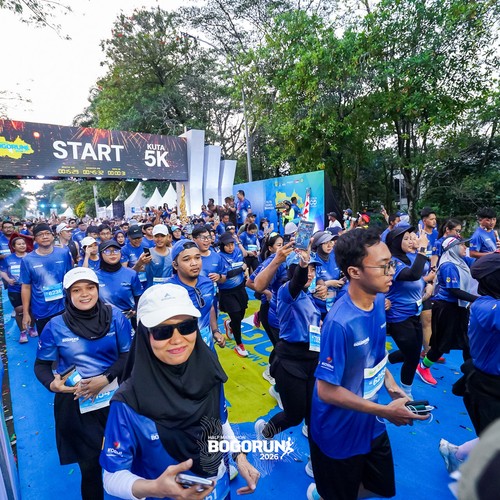 Race photo from BOGORUN 2026
