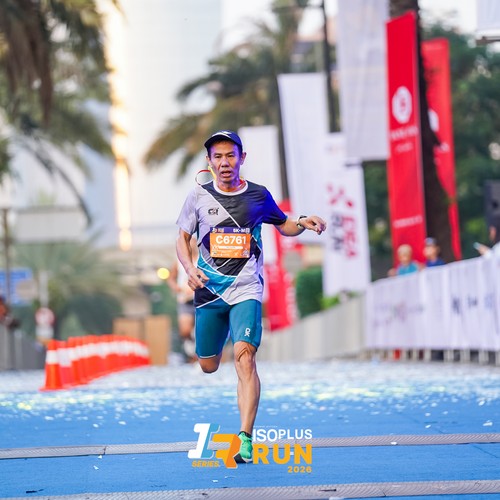 Race photo from ISOPLUS RUN 2026 - JAKARTA