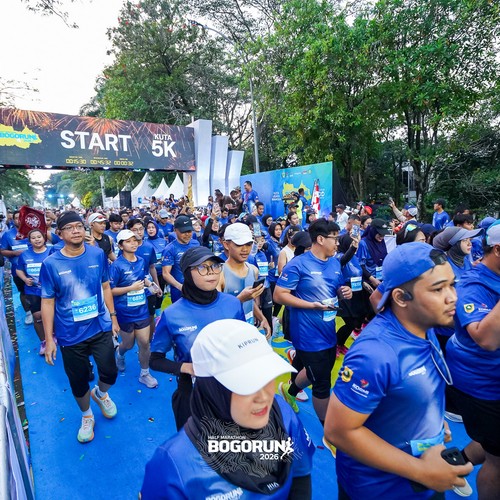 Race photo from BOGORUN 2026