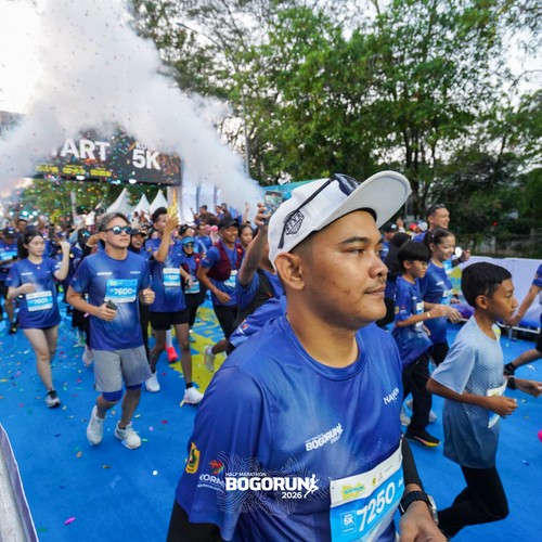 Race photo from BOGORUN 2026
