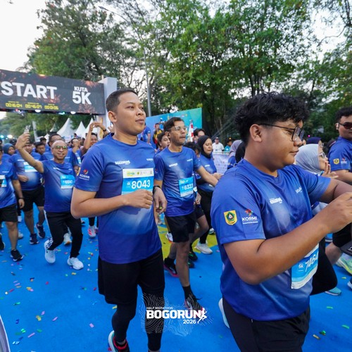 Race photo from BOGORUN 2026