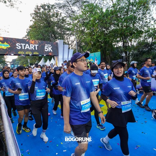 Race photo from BOGORUN 2026