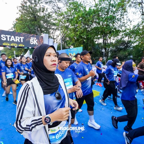 Race photo from BOGORUN 2026