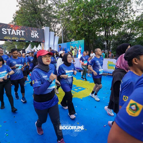 Race photo from BOGORUN 2026