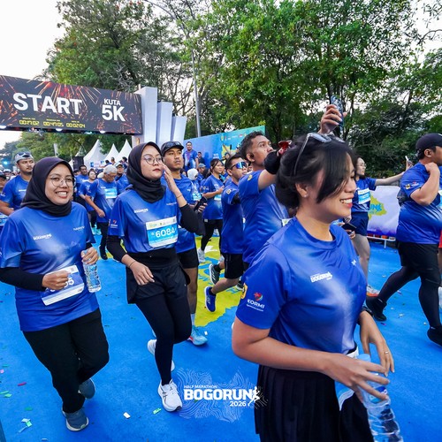Race photo from BOGORUN 2026