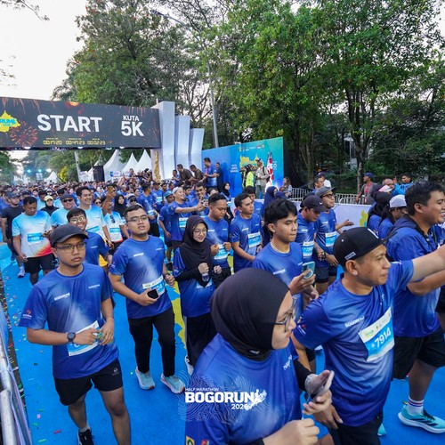 Race photo from BOGORUN 2026