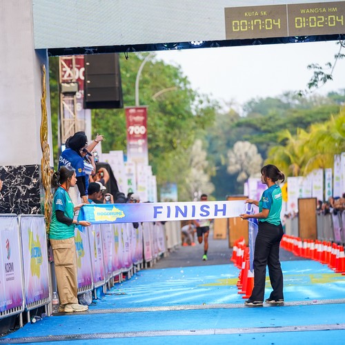 Race photo from BOGORUN 2026
