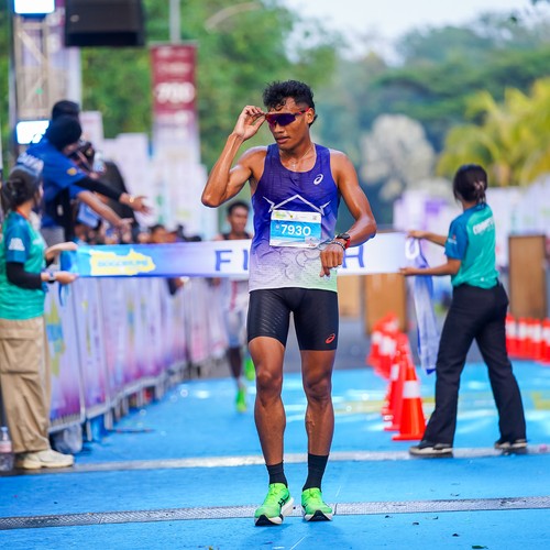 Race photo from BOGORUN 2026