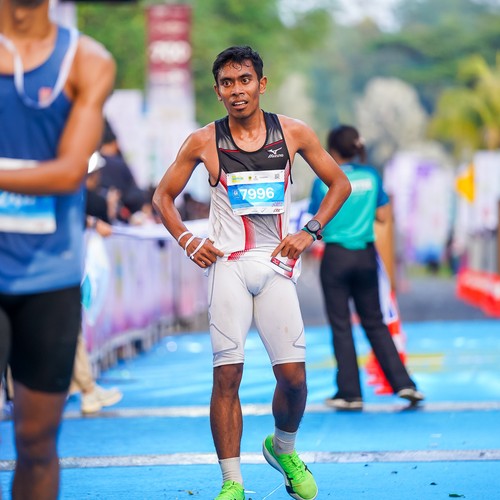Race photo from BOGORUN 2026