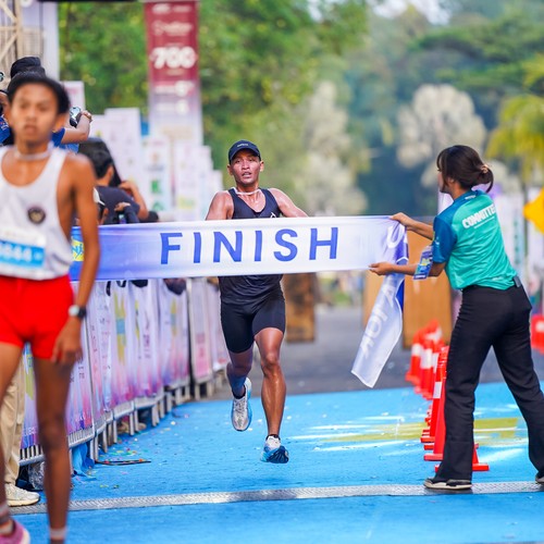 Race photo from BOGORUN 2026