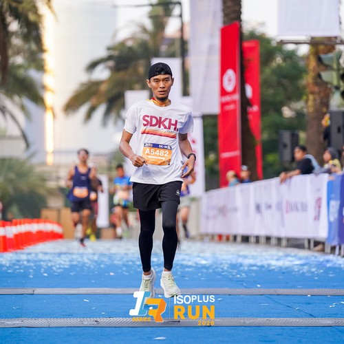 Race photo from ISOPLUS RUN 2026 - JAKARTA