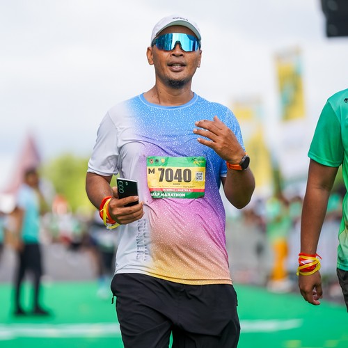 Race photo from ARUTMIN BORNEO RUN 2025