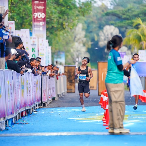 Race photo from BOGORUN 2026