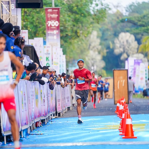 Race photo from BOGORUN 2026