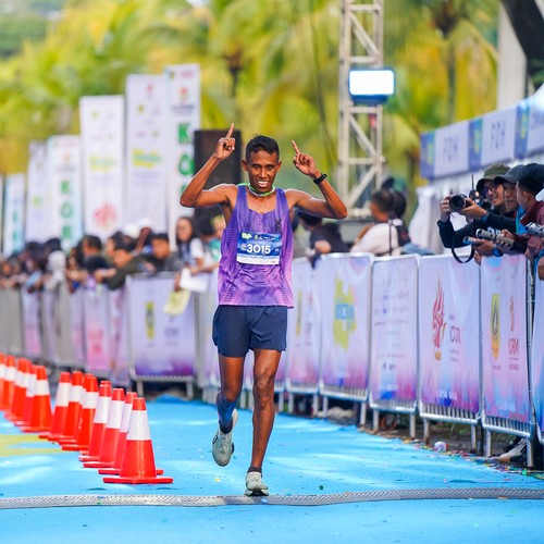 Race photo from BOGORUN 2026