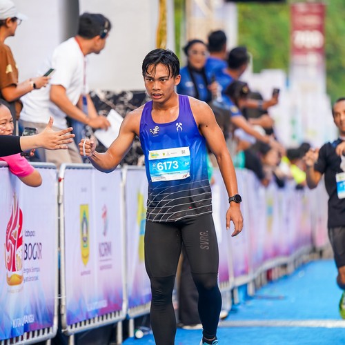 Race photo from BOGORUN 2026
