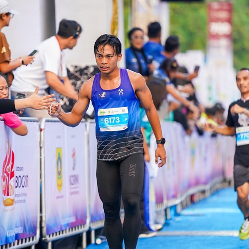 Race photo from BOGORUN 2026