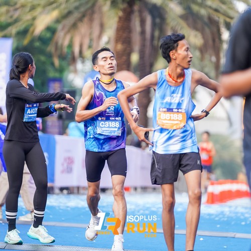 Race photo from ISOPLUS RUN 2026 - JAKARTA