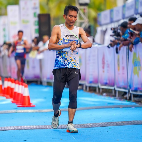 Race photo from BOGORUN 2026