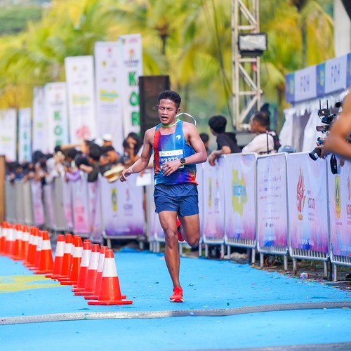 Race photo from BOGORUN 2026