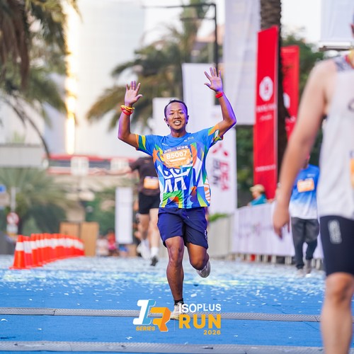 Race photo from ISOPLUS RUN 2026 - JAKARTA