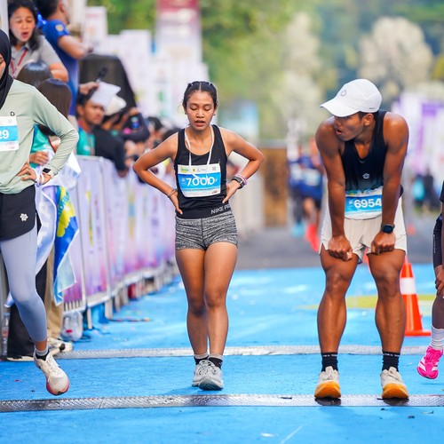 Race photo from BOGORUN 2026