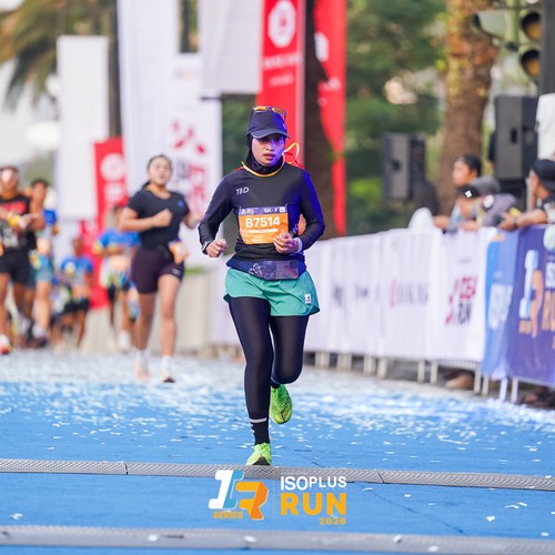 Race photo from ISOPLUS RUN 2026 - JAKARTA