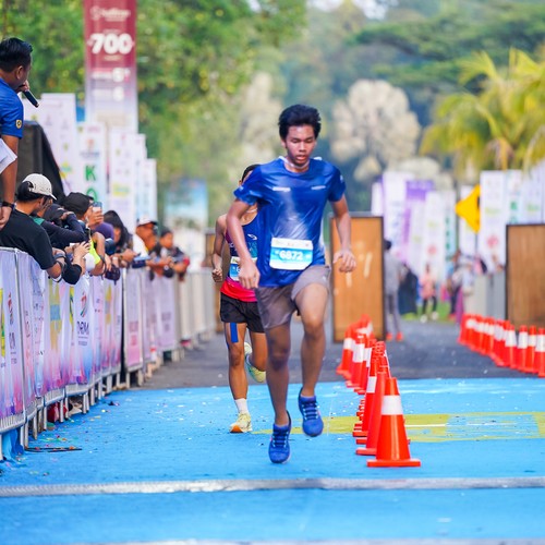 Race photo from BOGORUN 2026