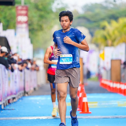 Race photo from BOGORUN 2026