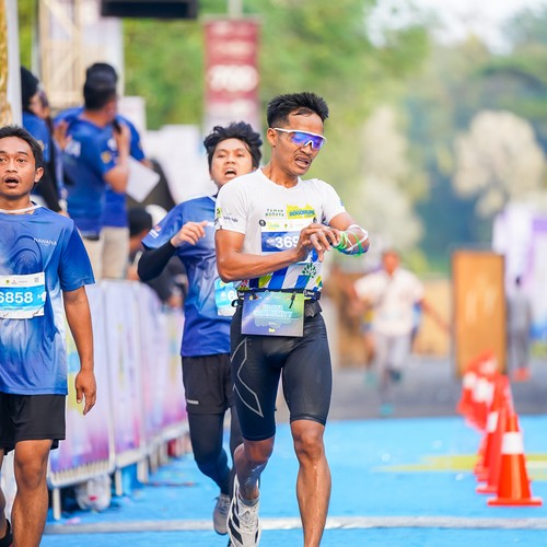 Race photo from BOGORUN 2026