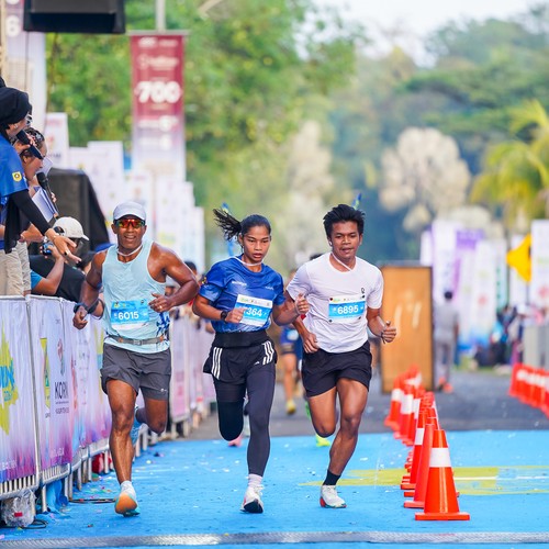 Race photo from BOGORUN 2026