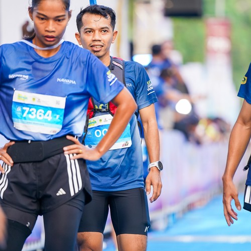 Race photo from BOGORUN 2026