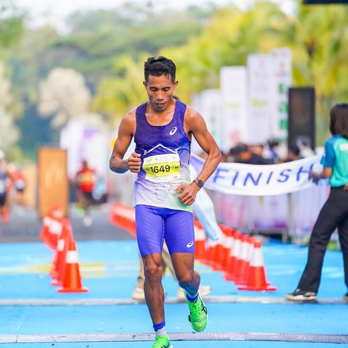 Race photo from BOGORUN 2026
