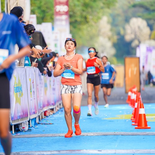 Race photo from BOGORUN 2026