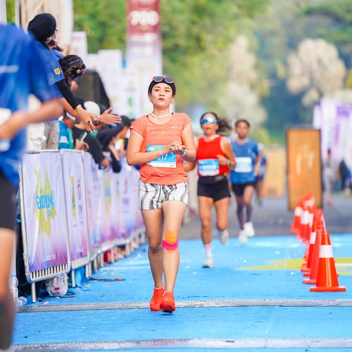 Race photo from BOGORUN 2026