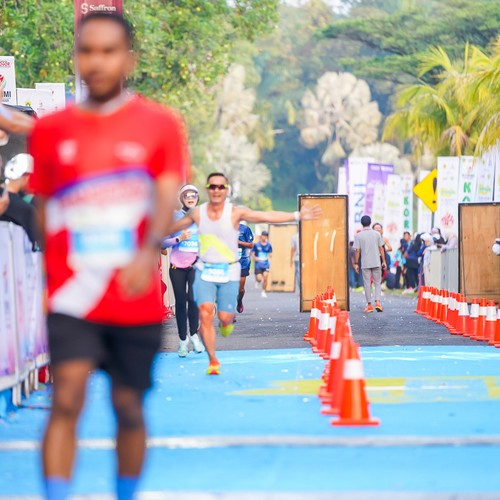 Race photo from BOGORUN 2026