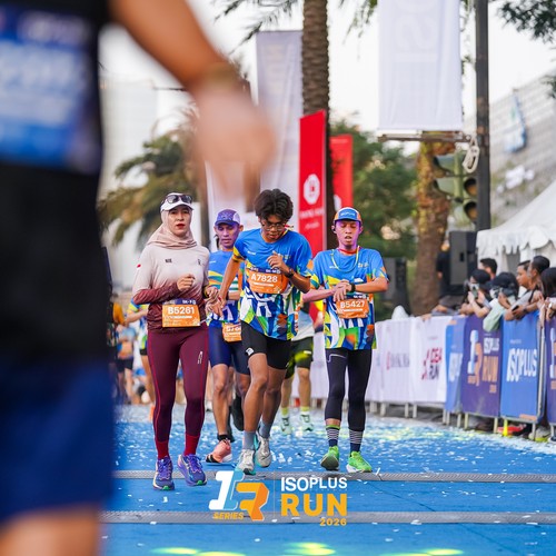 Race photo from ISOPLUS RUN 2026 - JAKARTA