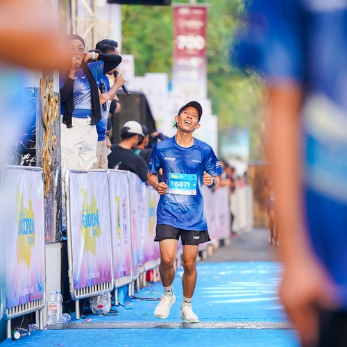 Race photo from BOGORUN 2026